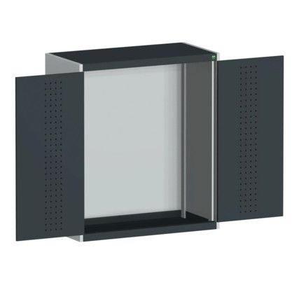 CUBIO SMLF-10512 CUPBOARD HOUSING WITH PERFO DOOR-LIGHT/ANTH GREY