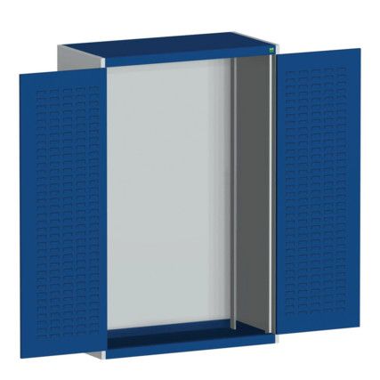 CUBIO SMLF-10516 CUPBOARD HOUSING WITH LOUVRE DOOR-LIGHT GREY/BLUE