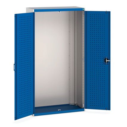 CUBIO SMLF-10520 CUPBOARD HOUSING WITH PERFO DOOR-LIGHT GREY/BLUE