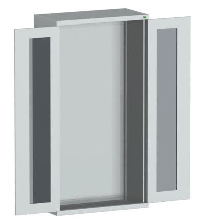 CUBIO SMLF-10520 CUPBOARD HOUSING WITH WINDOW DOOR-LIGHT GREY