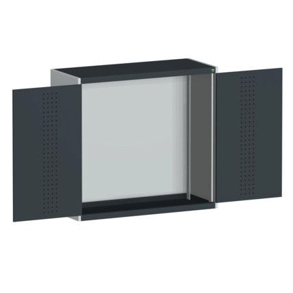 CUBIO SMLF-13512 CUPBOARD HOUSING WITH PERFO DOOR-LIGHT/ANTH GREY