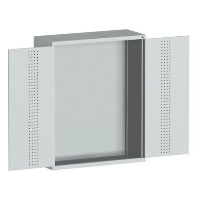 CUBIO SMLF-13516 CUPBOARD HOUSING WITH PERFO DOOR-LIGHT GREY