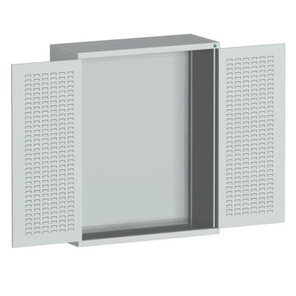 CUBIO SMLF-13516 CUPBOARD HOUSING WITH LOUVRE DOOR-LIGHT GREY