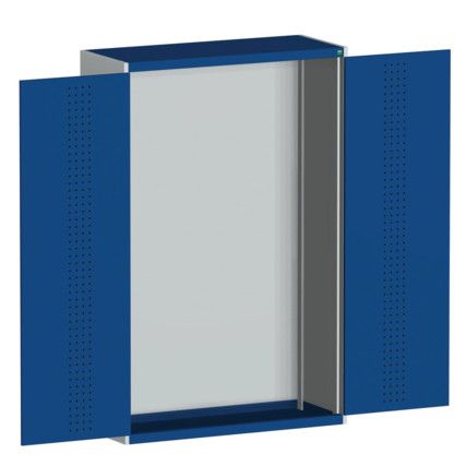 CUBIO SMLF-13520 CUPBOARD HOUSING WITH PERFO DOOR-LIGHT GREY/BLUE