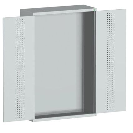 CUBIO SMLF-13520 CUPBOARD HOUSING WITH PERFO DOOR-LIGHT GREY