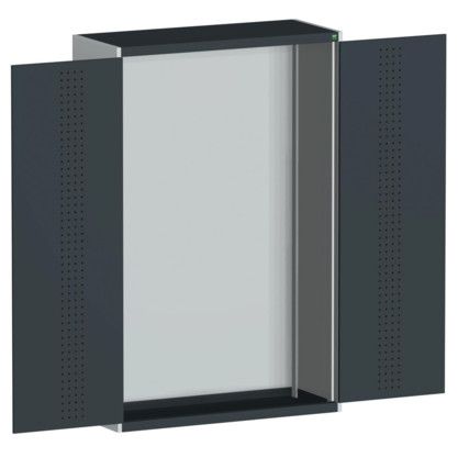 CUBIO SMLF-13520 CUPBOARD HOUSING WITH PERFO DOOR-LIGHT/ANTH GREY