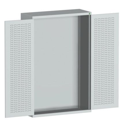 CUBIO SMLF-13520 CUPBOARD HOUSING WITH LOUVRE DOOR-LIGHT GREY