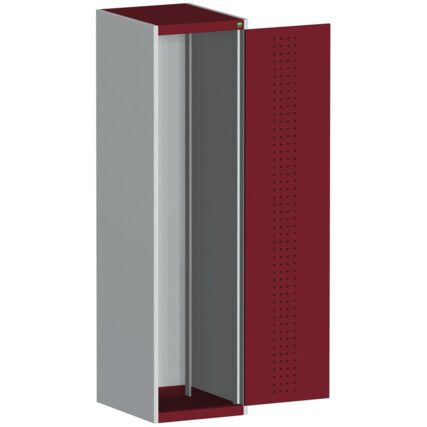 CUBIO SMLF-5620 CUPBOARD HOUSING WITH PERFO DOOR-LIGHT GREY/RED