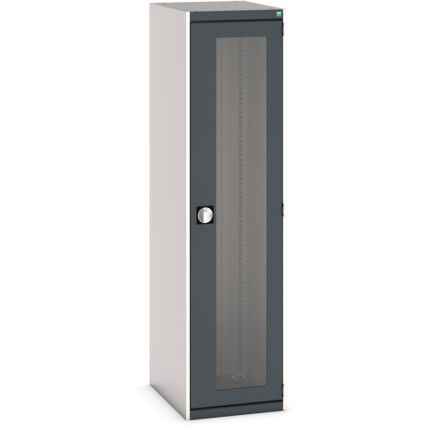 CUBIO SMLF-5620 CUPBOARD HOUSING WITH WINDOW DOOR-LIGHT/ANTH GREY