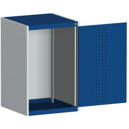 CUBIO SMLF-6610 CUPBOARD HOUSING WITH PERFO DOOR-LIGHT GREY/BLUE