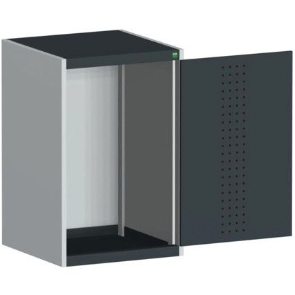 CUBIO SMLF-6610 CUPBOARD HOUSING WITH PERFO DOOR-LIGHT/ANTH GREY