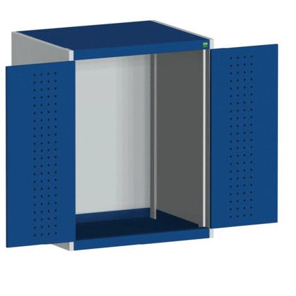 CUBIO SMLF-8610 CUPBOARD HOUSING WITH PERFO DOOR-LIGHT GREY/BLUE