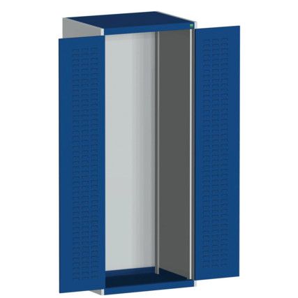 CUBIO SMLF-8620 CUPBOARD HOUSING WITH LOUVRE DOOR-LIGHT GREY/BLUE