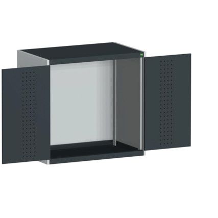 CUBIO SMLF-10610 CUPBOARD HOUSING WITH PERFO DOOR-LIGHT/ANTH GREY