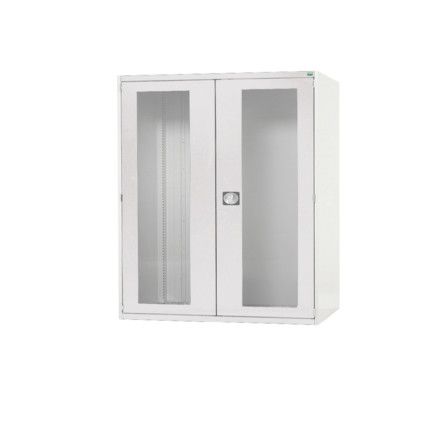 CUBIO SMLF-10612 CUPBOARD HOUSING WITH WINDOW DOOR-LIGHT GREY