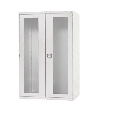 CUBIO SMLF-10616 CUPBOARD HOUSING WITH WINDOW DOOR-LIGHT GREY