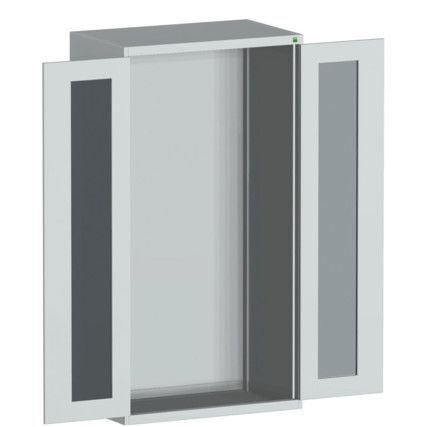 CUBIO SMLF-10620 CUPBOARD HOUSING WITH WINDOW DOOR-LIGHT GREY