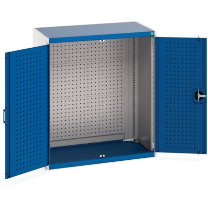 Cubio Storage Cabinet, 2 Doors, Blue, 1200 x 1050 x 650mm