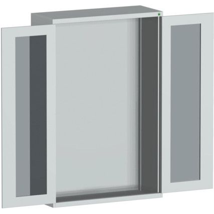 CUBIO SMLF-10610 CUPBOARD HOUSING WITH WINDOW DOOR-LIGHT GREY