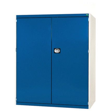 CUBIO SMLF-13616 CUPBOARD HOUSING WITH PERFO DOOR-LIGHT GREY/BLUE