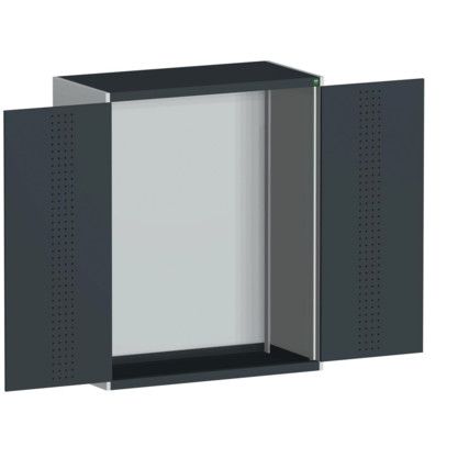 CUBIO SMLF-13616 CUPBOARD HOUSING WITH PERFO DOOR-LIGHT/ANTH GREY