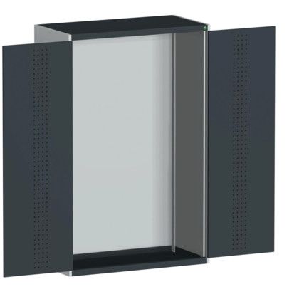 CUBIO SMLF-13620 CUPBOARD HOUSING WITH PERFO DOOR-LIGHT/ANTH GREY