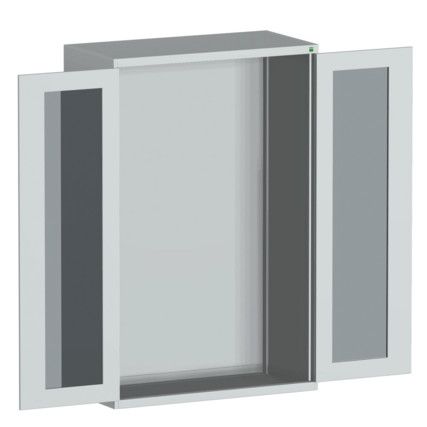 CUBIO SMLF-13620 CUPBOARD HOUSING WITH WINDOW DOOR-LIGHT GREY