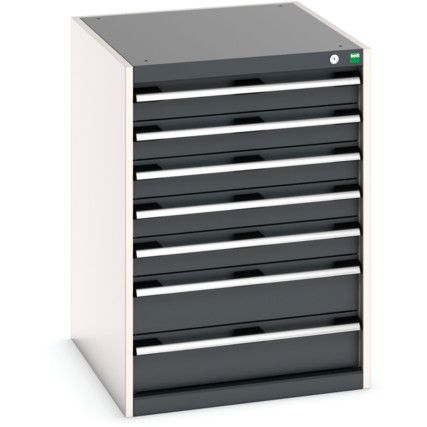 CUBIO SL-679-7.3 DRAWER CABINET-LIGHT/ANTH GREY