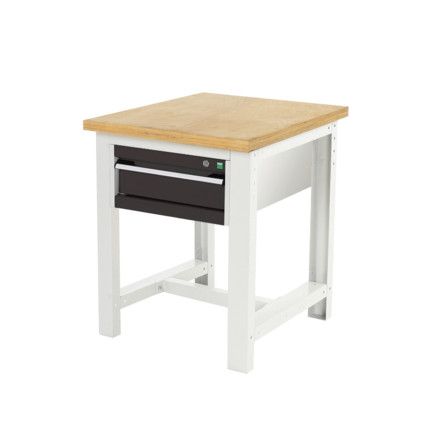 CUBIO WORKSTAND 778 WITH MPXWORKTOP + 562-1-LIGHT/ANTH GREY