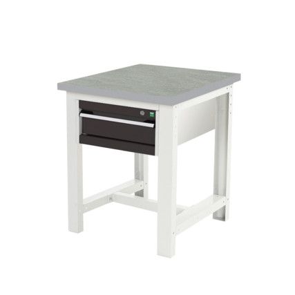 CUBIO WORKSTAND 778 WITH LINO WORKTOP + 562-1-LIGHT/ANTH GREY