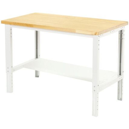 CUBIO WORKSTAND1598 + BASE SHELF W/ MPX WORKTOP