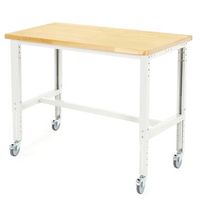 CUBIO HEIGHT ADJUST MOBILE FRAMEWORK BENCH, 1500x750x840 - 1140