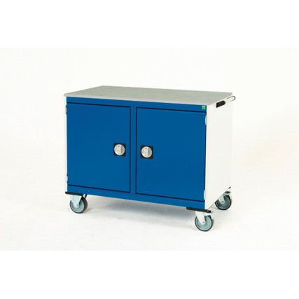 CUBIO MT TROLLEY 50 50 DOOR DOOR LINO-LIGHT GREY/BLUE