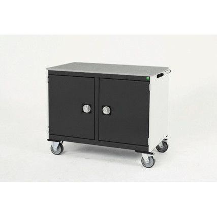 CUBIO MT TROLLEY 50 50 DOOR DOOR LINO-LIGHT/ANTH GREY