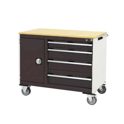 CUBIO MT TROLLEY 40 60 DOOR DRWRMPLEX-LIGHT/ANTH GREY