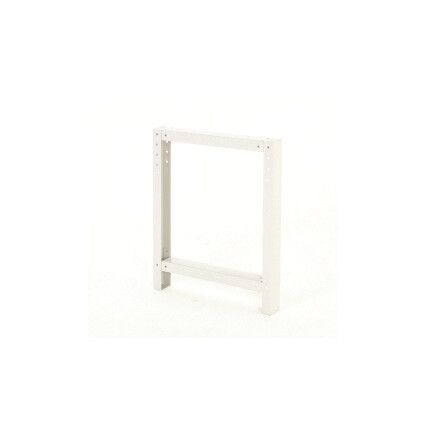 CUBIO BENCH 800Hx800D ENDFRAMEPACK-LIGHT GREY