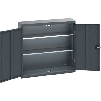 CUBIO CUPBOARD WITH 2 SHELVES 1050X325X1000H