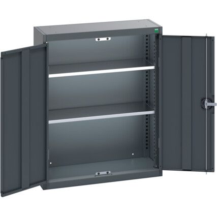 CUBIO CUPBOARD WITH 2 SHELVES 800X325X1000H