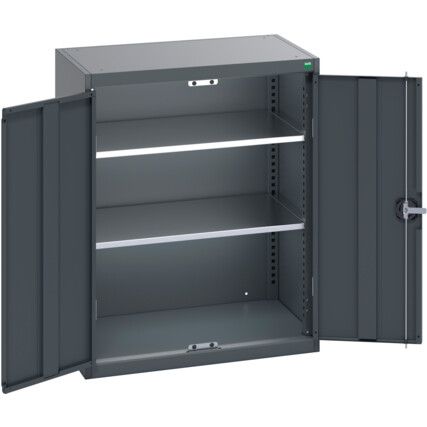 CUBIO CUPBOARD WITH 2 SHELVES 800X525X1000H