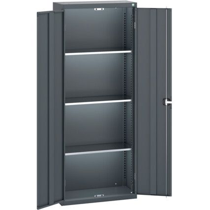 CUBIO CUPBOARD WITH 3 SHELVES 800X325X2000H