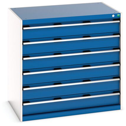 CUBIO DRAWER CABINET WITH 6 DRAWERS 1050X750X1000H