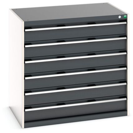 CUBIO DRAWER CABINET WITH 6 DRAWERS 1050X750X1000H