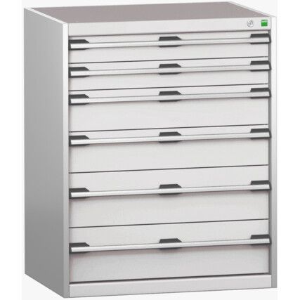 CUBIO SL-8610-6.2 DRAWER CABINET (200KG) GREY