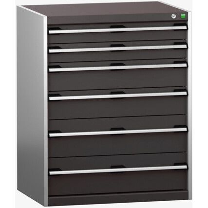 CUBIO SL-8610-6.2 DRAWER CABINET (200KG) GREY / ANTHRACITE