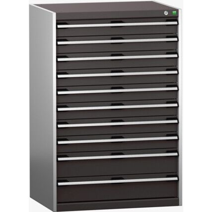 CUBIO SL-8612-10.4 DRAWER CABINET (200KG) GREY / ANTHRACITE