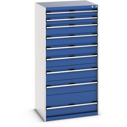 CUBIO SL-8616-9.2 DRAWER CABINET (200KG) GREY / BLUE