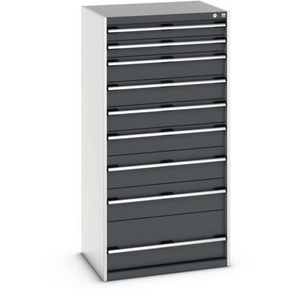 CUBIO SL-8616-9.2 DRAWER CABINET (200KG) GREY / ANTHRACITE