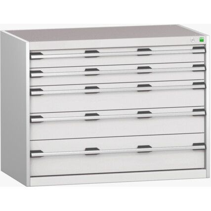 CUBIO SL-1068-5.2 DRAWER CABINET (200KG) GREY