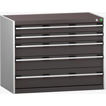 CUBIO SL-1068-5.2 DRAWER CABINET (200KG) GREY / ANTHRACITE