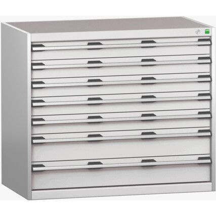 CUBIO SL-1069-7.4 DRAWER CABINET (200KG) GREY